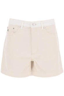  Stella McCartney banana denim shorts