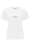 Stella McCartney t-shirt with embroidered signature