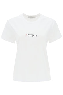  Stella McCartney t-shirt with embroidered signature