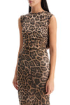 Stella McCartney 'animal print sleeveless maxi dress in