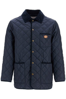  Valentino Garavani quilted jacket with vlogo