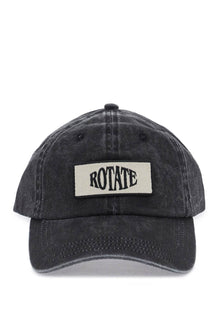  Rotate baseball cap with logo patch