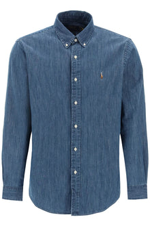  Polo Ralph Lauren custom fit shirt in lightweight denim