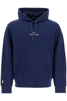  Polo Ralph Lauren hooded sweatshirt with embroidered logo letter