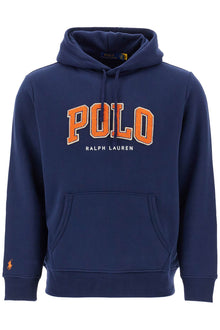  Polo Ralph Lauren blue cotton and polyester hoodie with embroidered logo