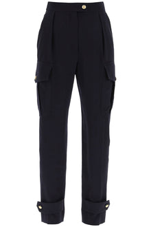  Alexander Mcqueen wool cotton cargo pants