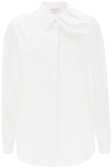  Alexander Mcqueen shirt with orchid detail