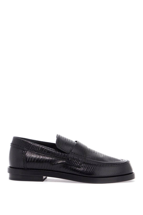 Alexander Mcqueen leather jupiter loafers for