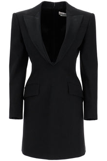  Alexander Mcqueen jacket-style mini dress