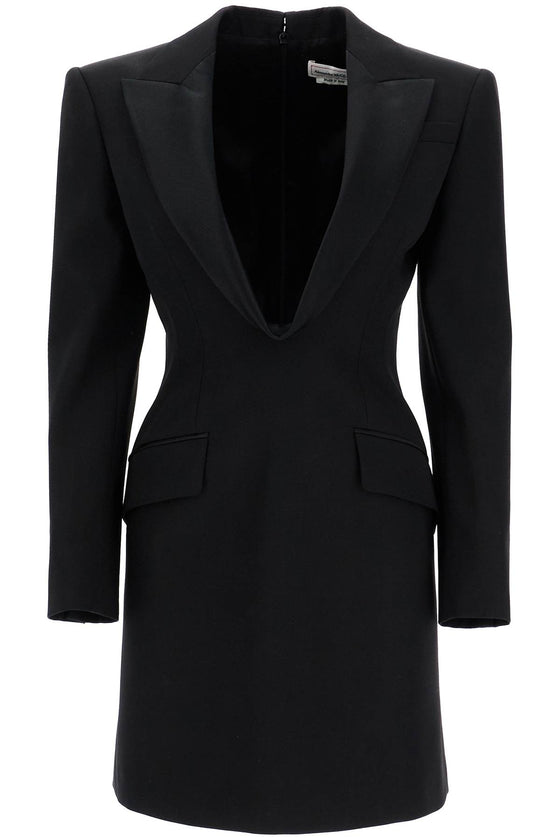 Alexander Mcqueen jacket-style mini dress