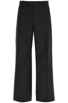  Alexander Mcqueen low-waisted pinstripe