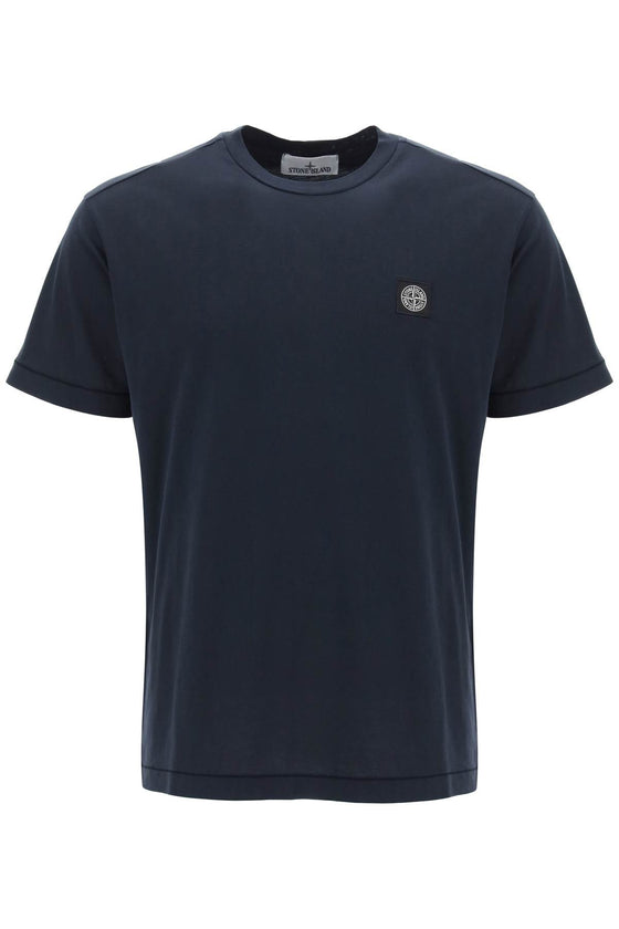 Stone Island logo patch t-shirt