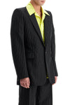 Alexander Mcqueen "striped jacket with voluminous