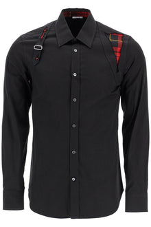  Alexander Mcqueen macqueen tartan harness shirt for