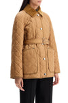 Burberry quilted jacket with belt pen