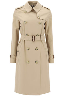  Burberry mid-length kensington heritage trench coat