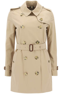  Burberry short kensington heritage trench coat