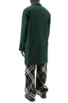 Burberry ered  reversible checkered gabardine midi