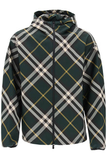  Burberry ered hooded jacket