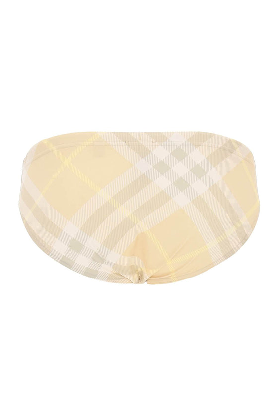 Burberry ered  checkered beach swim