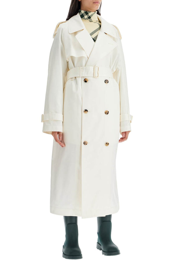 Burberry silk trench coat