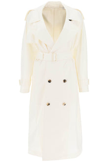  Burberry silk trench coat