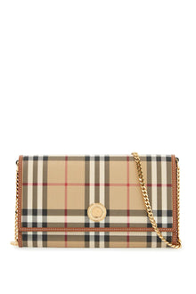  Burberry ered\n\ncheckered mini crossbody bag