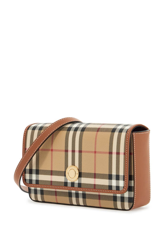 Burberry 'checkered shoulder bag with strap