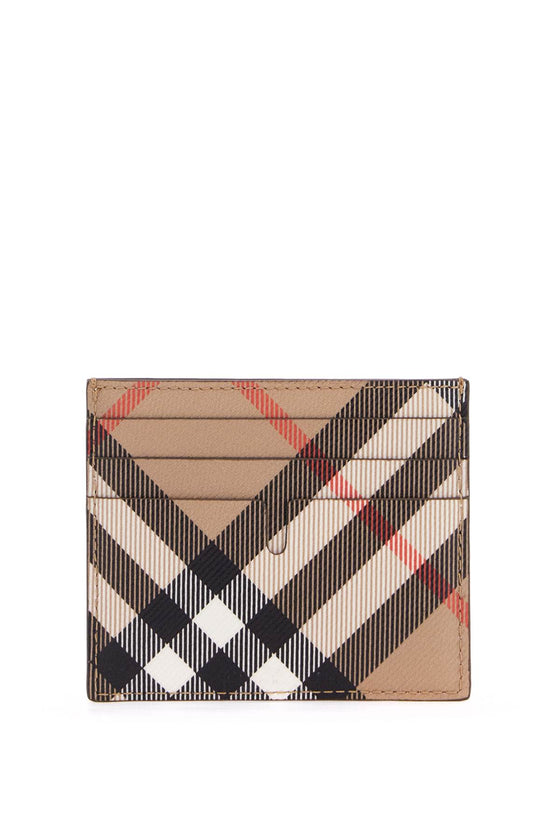 Burberry card holder check