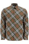 Burberry ered cotton regular fit shirt