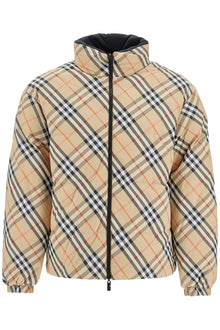  Burberry reversible nylon down jacket