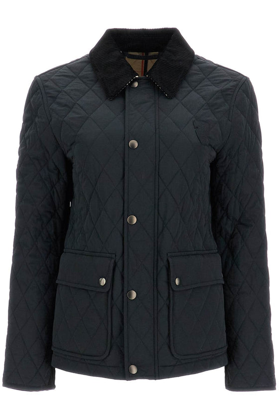 Burberry b shield quilted jacket