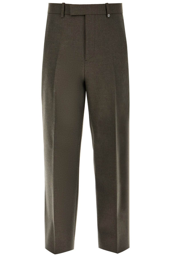 Burberry wool twill trousers in eight