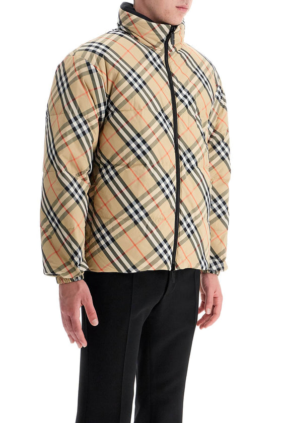 Burberry reversible nylon down jacket