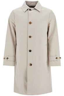  Burberry cotton blend car coat in mist