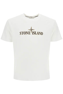  Stone Island regular fit logo t-shirt