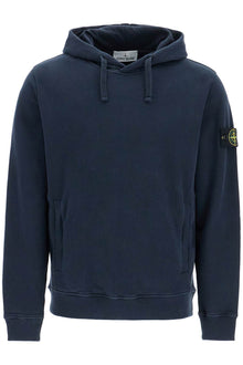  Stone Island organic cotton hoodie with hood