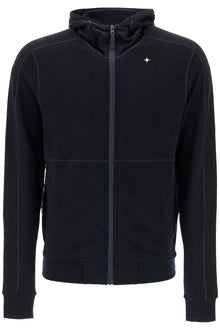  Stone Island 'stellina zip-up hoodie with