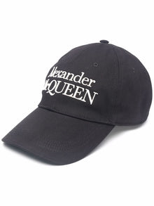  Alexander McQueen Hats Black