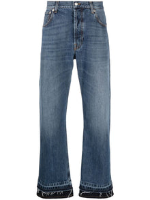  Alexander McQueen Jeans Blue