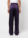 OZWALD BOATENG Trousers Purple