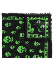  Alexander McQueen Scarfs Black