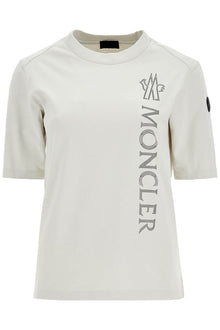  Moncler textured logo t-shirt