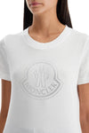 Moncler 'logo rhinestone t-shirt