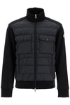 Moncler hybrid zip-up sweatshirt