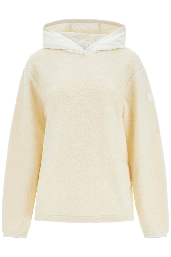 Moncler teddy effect sweatshirt