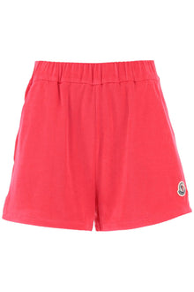  Moncler sweatshorts in terry cloth