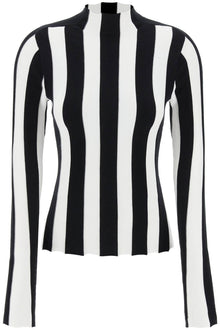  Interior ridley striped funnel-neck sweater