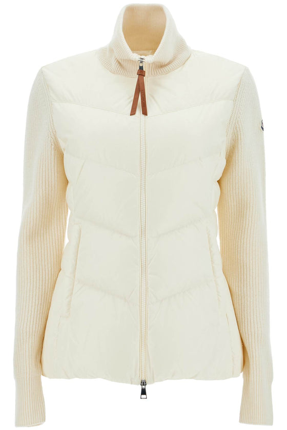 Moncler hybrid padded cardigan