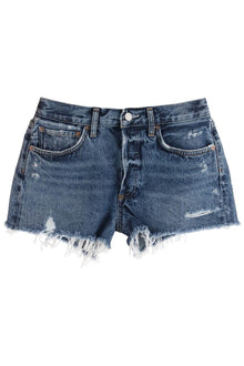  Agolde denim parker shorts for men